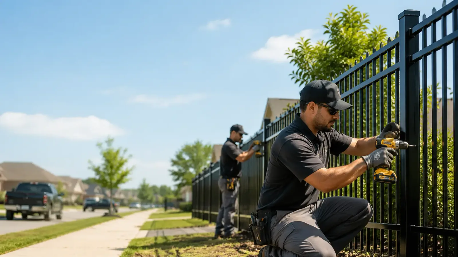 Metal Fence Installation in Quinby, VA